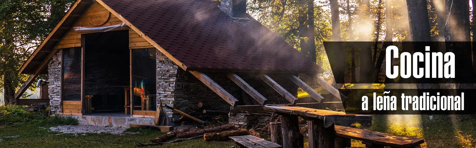 Cocina a leña tradicional